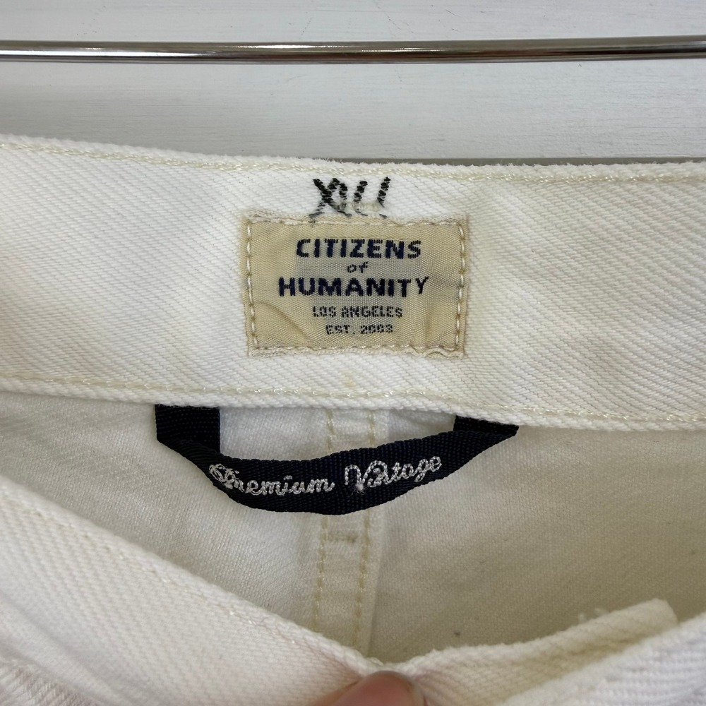 Citizens of Humanity Emery High Rise Relaxed Crop MOONSTONE Distressed Jeans 25 - Picture 6 of 15